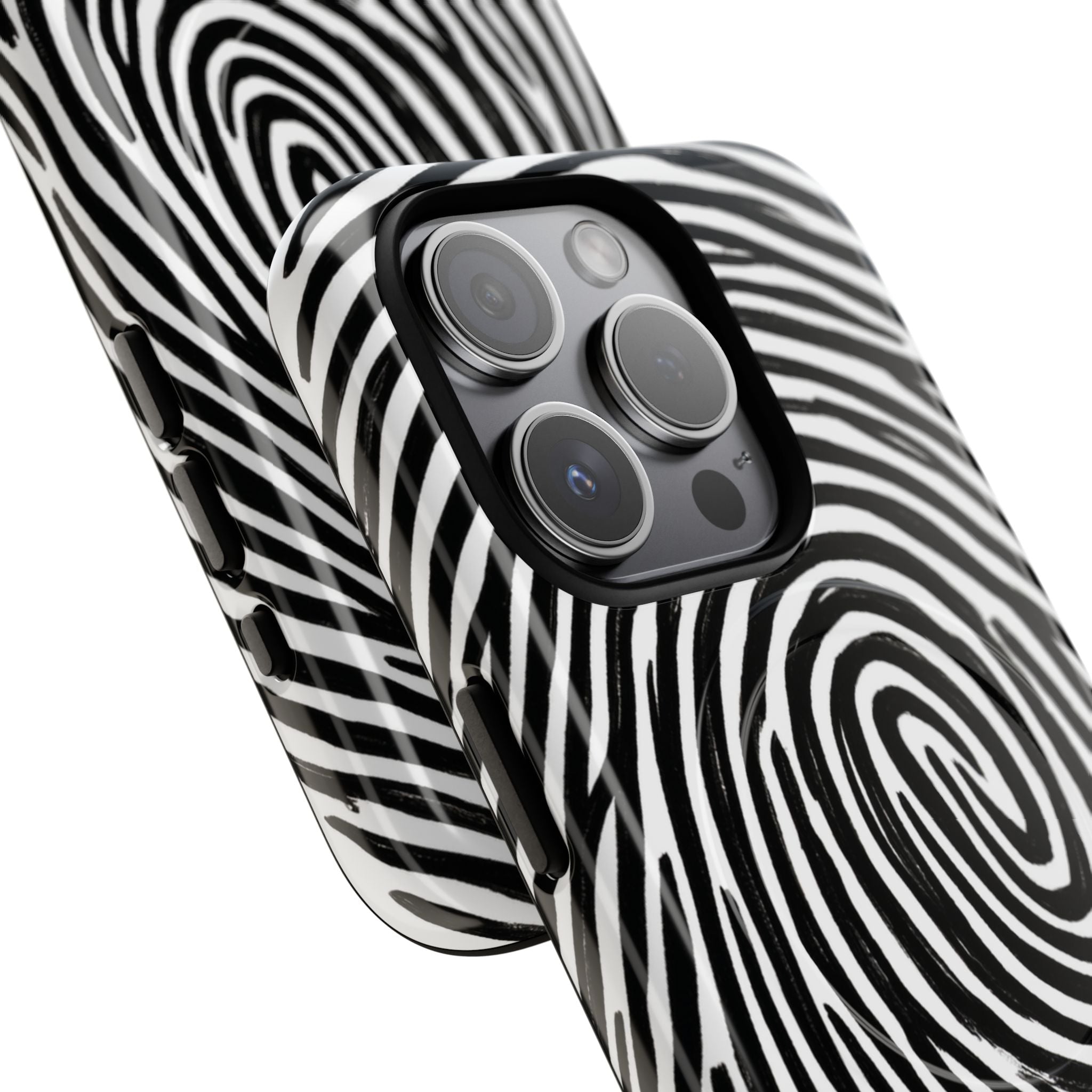 Tough Magnetic Phone Case: Fingerprints