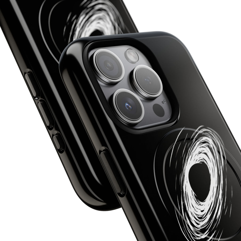 Tough Magnetic Phone Case: Black Hole